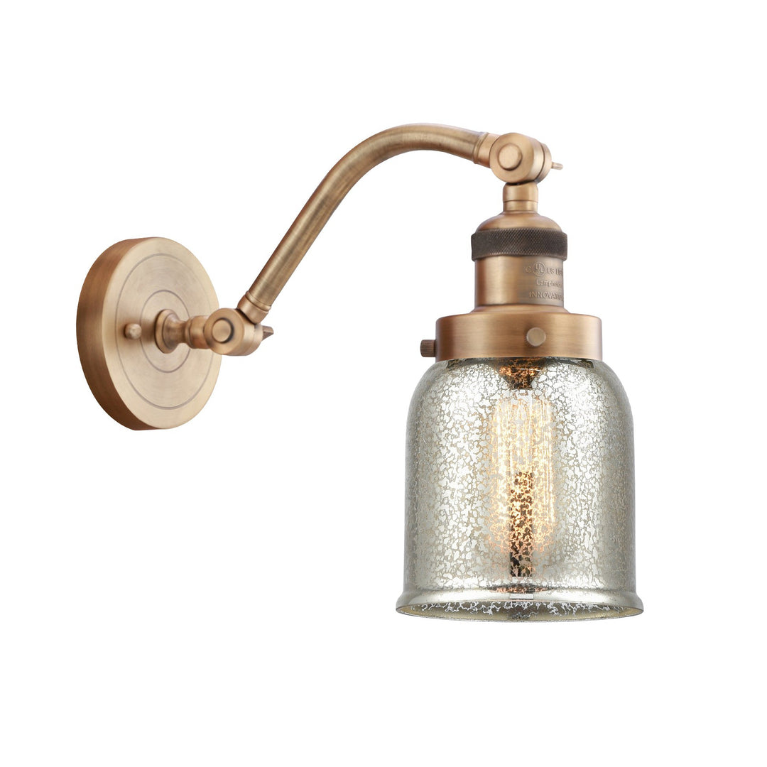Innovations Franklin Restoration 515-1W-BB-G58-LED Wall Sconce Light - Brushed Brass