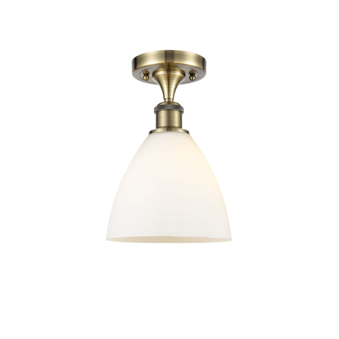 Innovations Ballston 516-1C-AB-GBD-751 Ceiling Light - Antique Brass