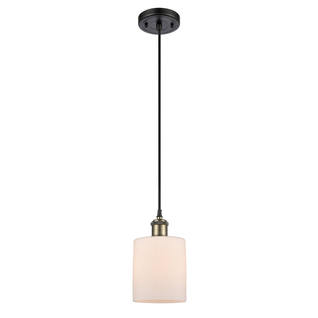 Innovations Ballston 516-1P-BAB-G111 Pendant Light - Black Antique Brass