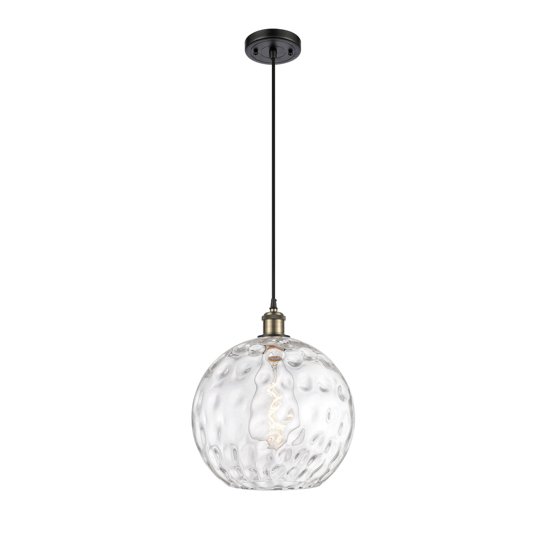 Innovations Ballston 516-1P-BAB-G1215-12-LED Pendant Light - Black Antique Brass