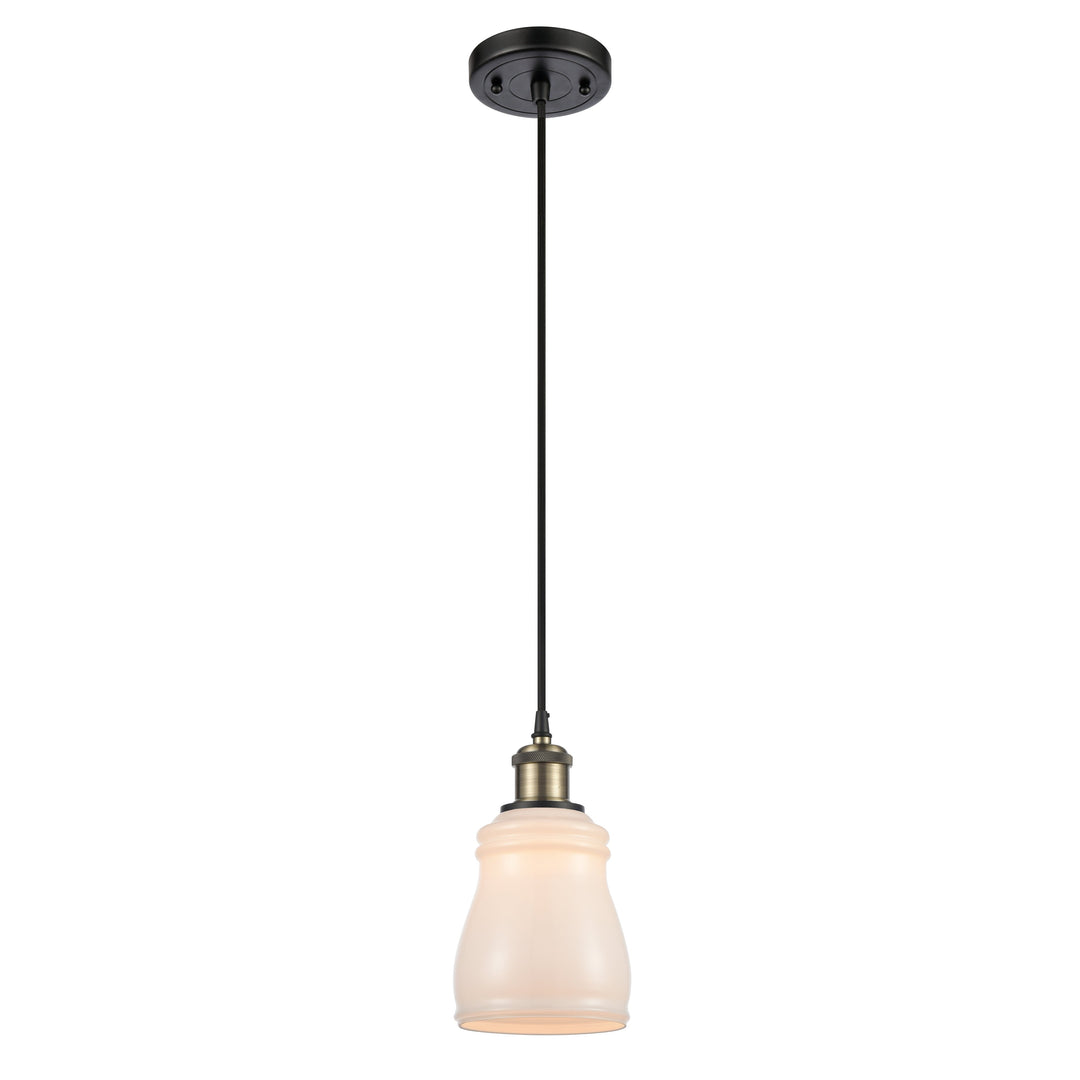 Innovations Ballston 516-1P-BAB-G391-LED Pendant Light - Black Antique Brass