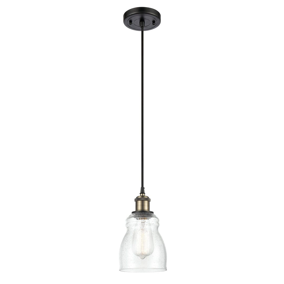 Innovations Ballston 516-1P-BAB-G394 Pendant Light - Black Antique Brass