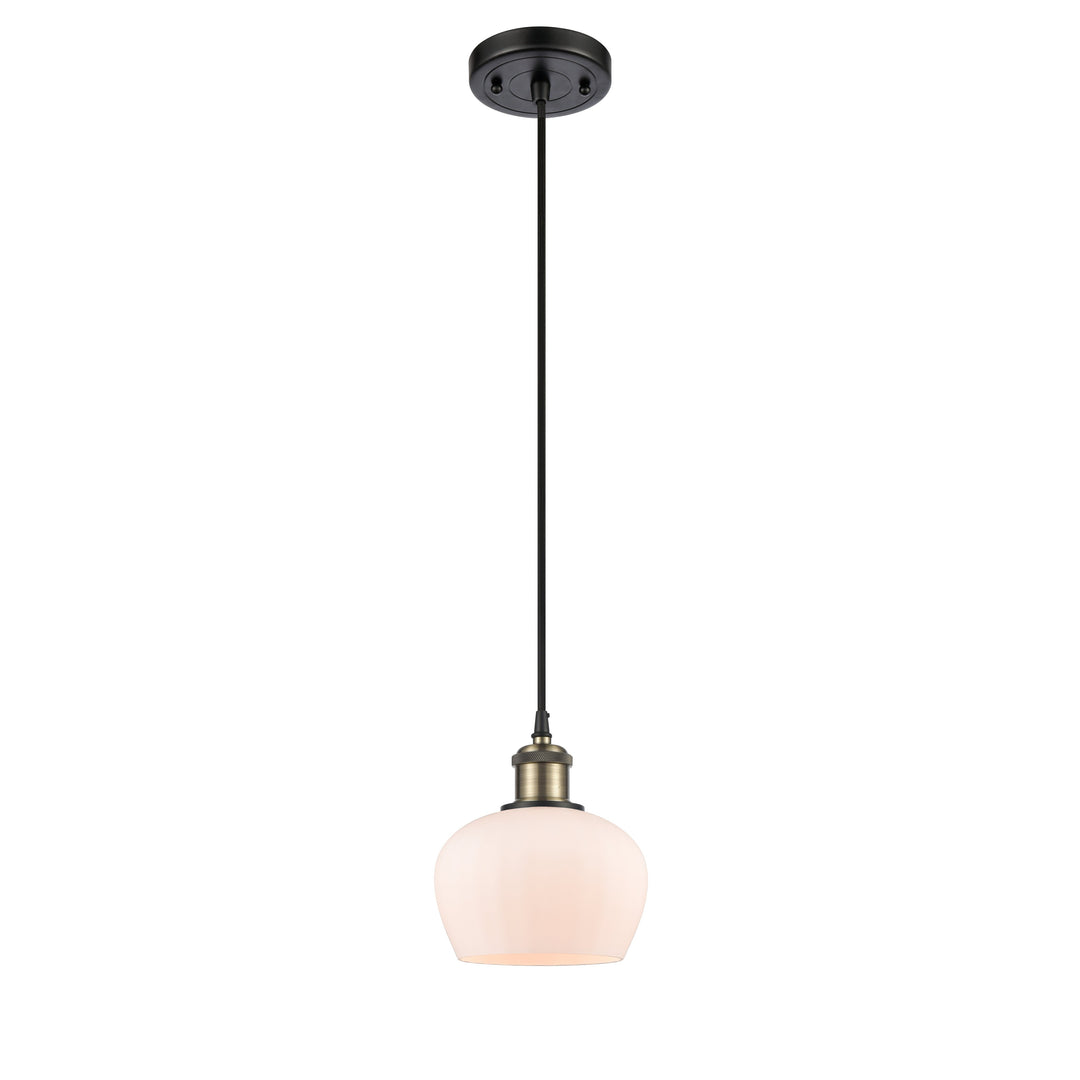 Innovations Ballston 516-1P-BAB-G91-LED Pendant Light - Black Antique Brass