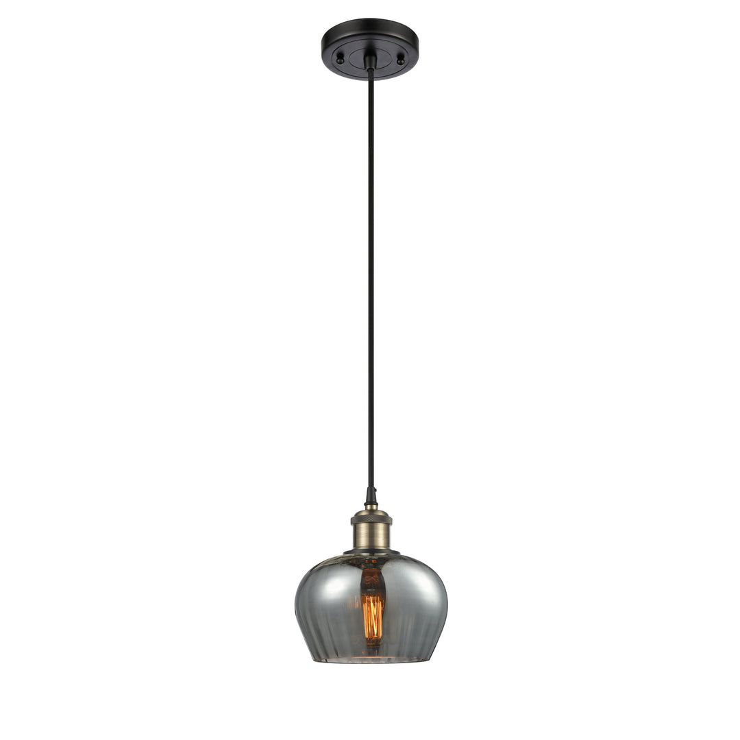 Innovations Ballston 516-1P-BAB-G93 Pendant Light - Black Antique Brass