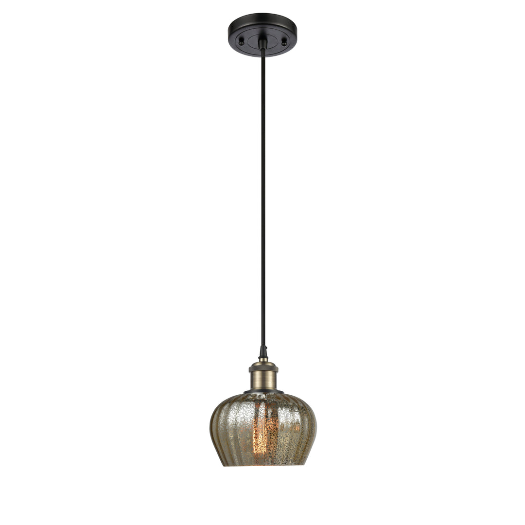 Innovations Ballston 516-1P-BAB-G96-LED Pendant Light - Black Antique Brass