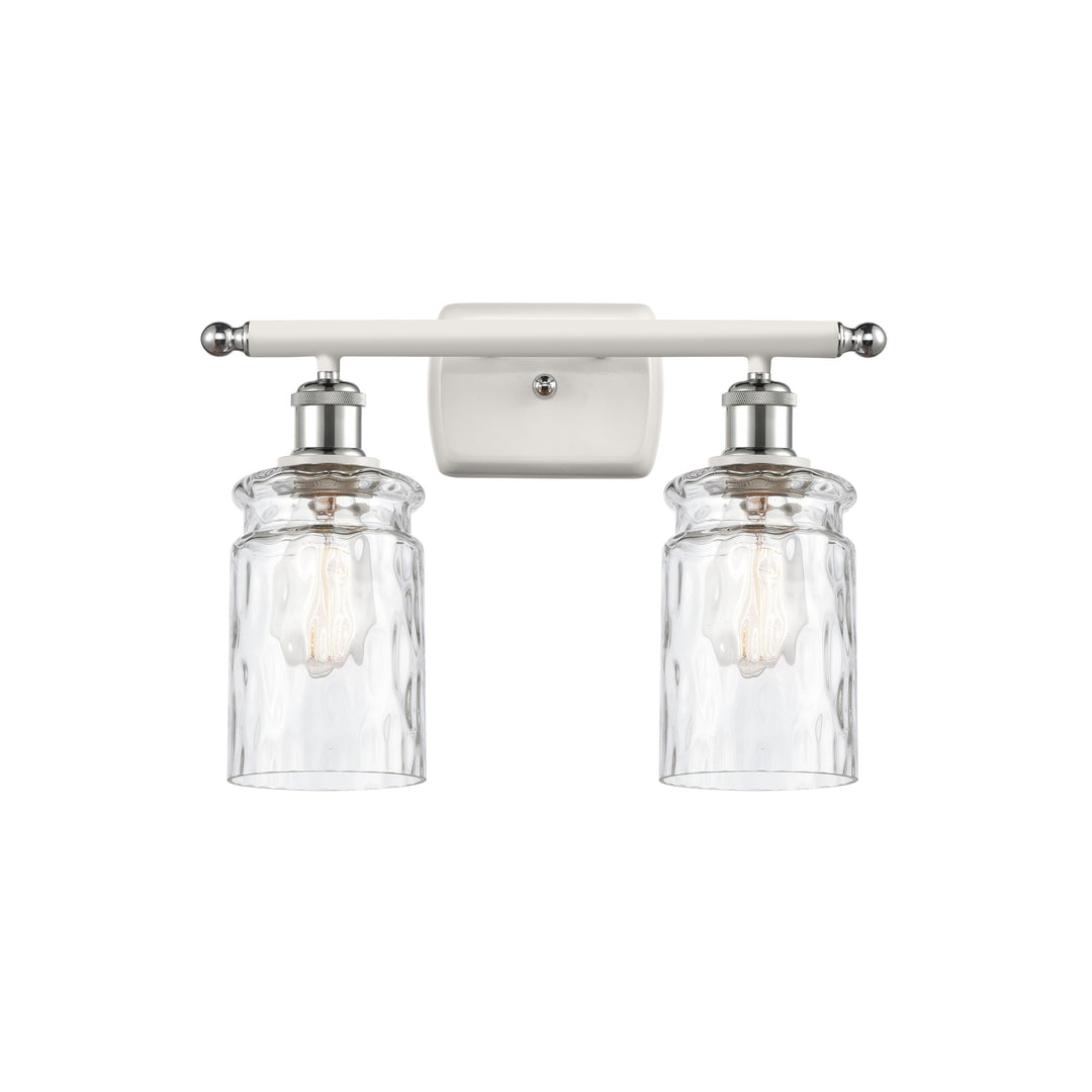 Innovations Ballston 516-2W-WPC-G352 Bath Vanity Light 16 in. wide - White and Polished Chrome