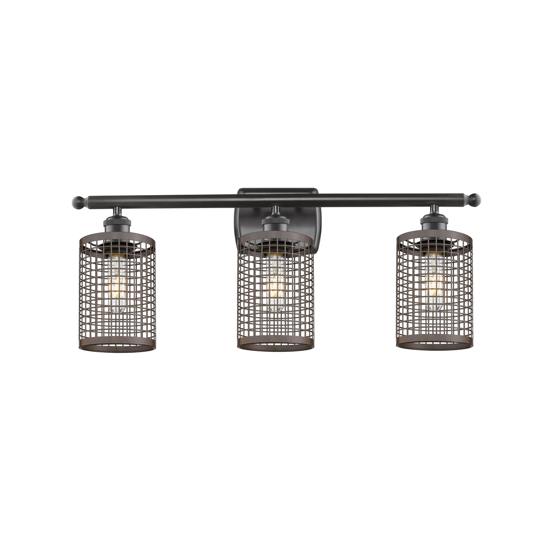 Innovations Downtown Urban 516-3W-OB-M18-OB Bath Vanity Light 26 in. wide - Oil Rubbed Bronze