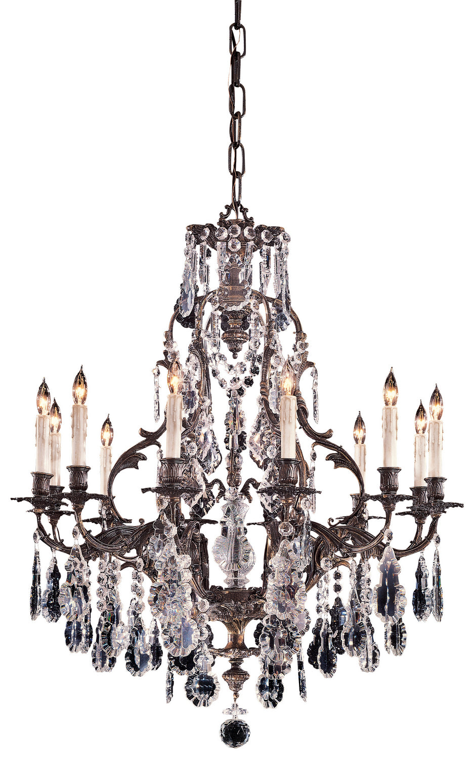 Metropolitan Metropolitan N950201 Chandelier Light - French Gold W/ Alabaster Glass