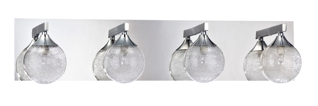 Kendal Fybra VF4100-4L-CH Bath Vanity Light 28 in. wide - Chrome
