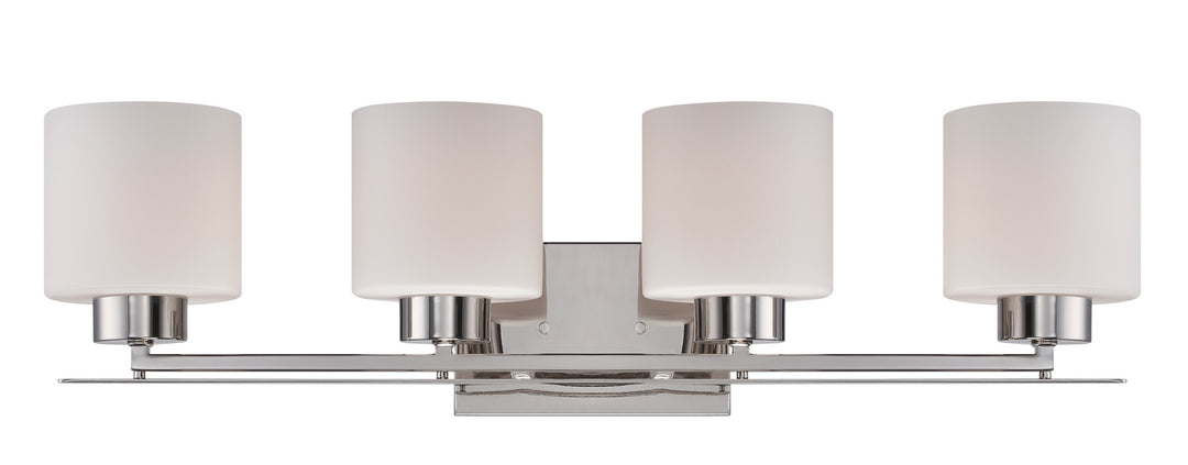 Nuvo Parallel 60-5204 Bath Vanity Light 29 in. wide - Polished Nickel