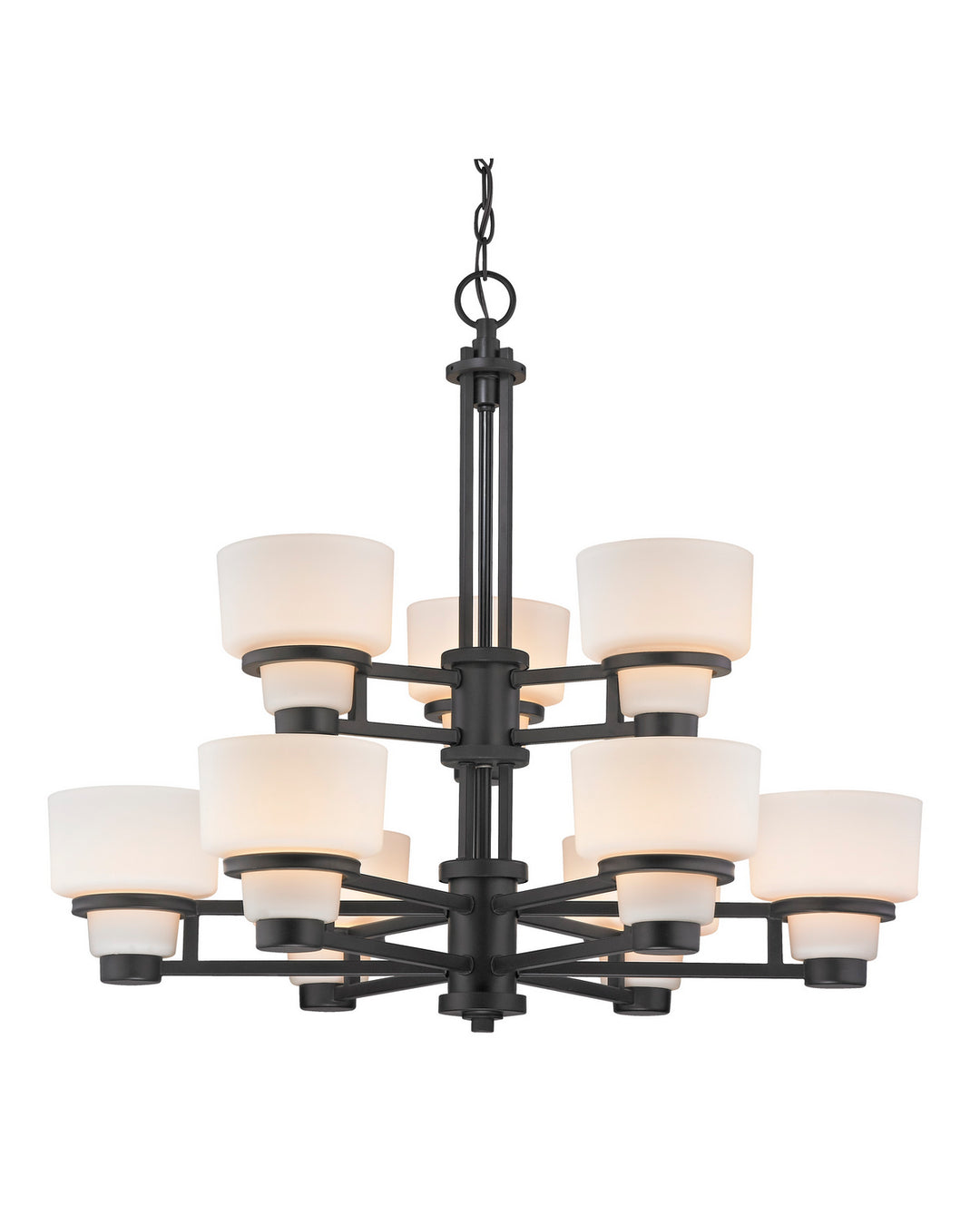 Dolan Designs Saxon 1252-46 Chandelier Light - Warm Bronze