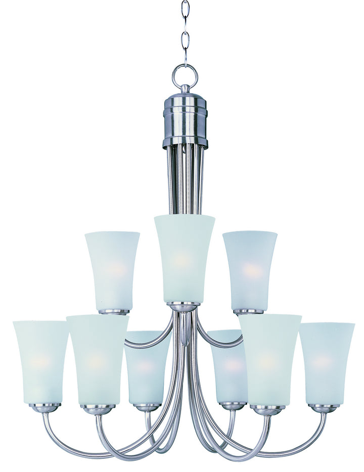 Maxim Logan 10046FTSN Chandelier Light - Satin Nickel