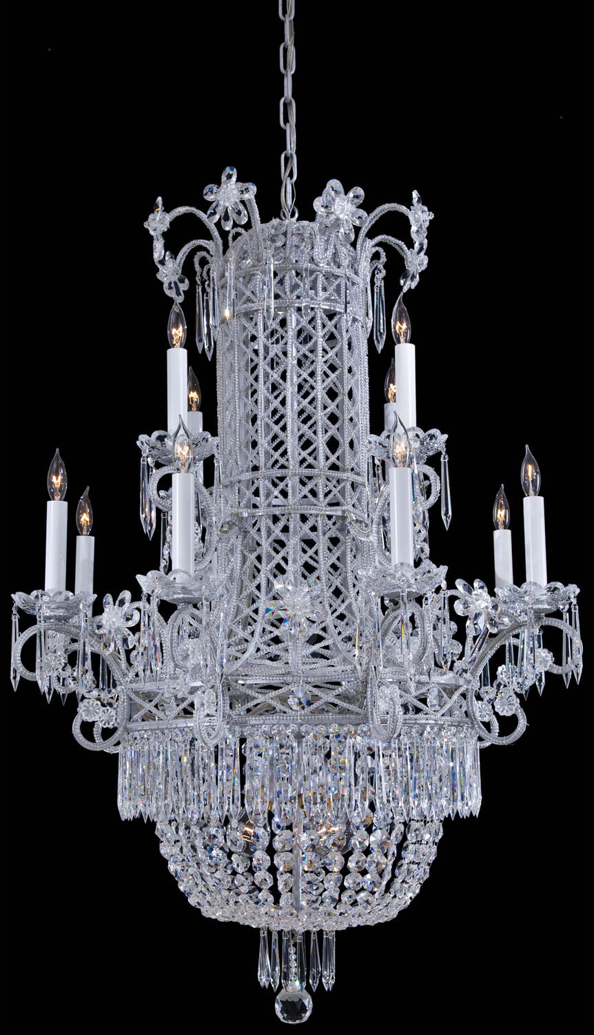 Metropolitan Metropolitan N9062 Chandelier Light - F031 Silver Painted