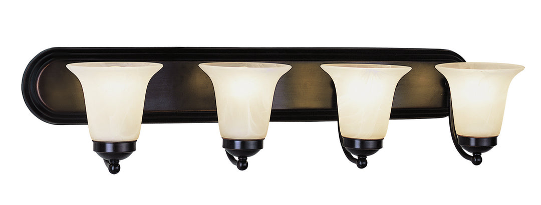 Trans Globe Imports Rusty 3504 ROB Bath Vanity Light 30 in. wide - Rubbed Oil Bronze