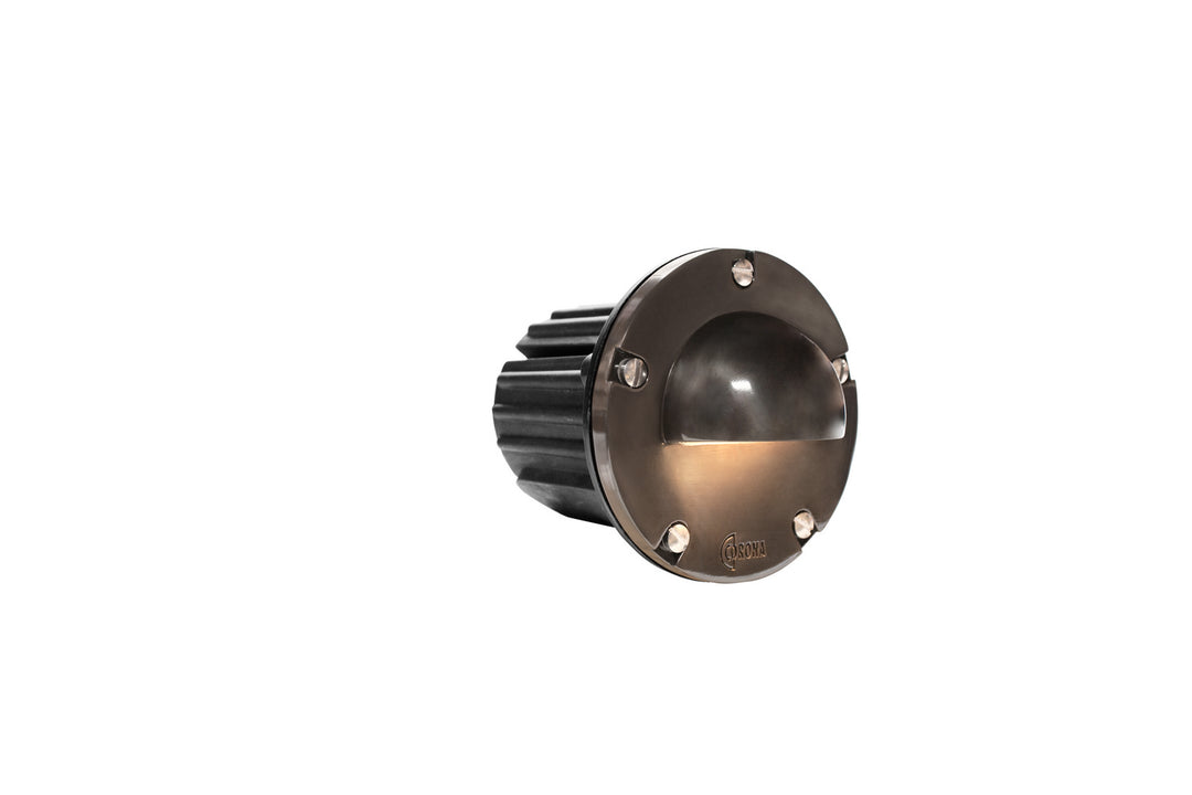 Corona Lighting CL-349B-GM Architectural Step Light Landscape Light Bronze / Dark