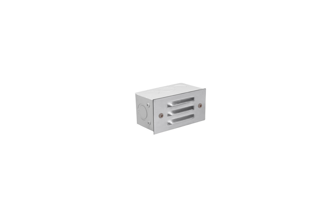 Corona Lighting CL-361B-SI Architectural Step Light Landscape Light Pewter, Nickel, Silver