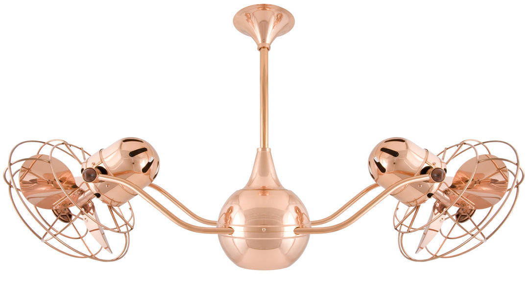Matthews Fan Company Vent-Bettina VB-CP-MTL Ceiling Fan 13 - Polished Copper, Polished Copper/