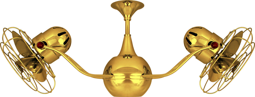 Matthews Fan Company Vent-Bettina VB-GOLD-MTL Ceiling Fan 42 - Gold, Ouro/