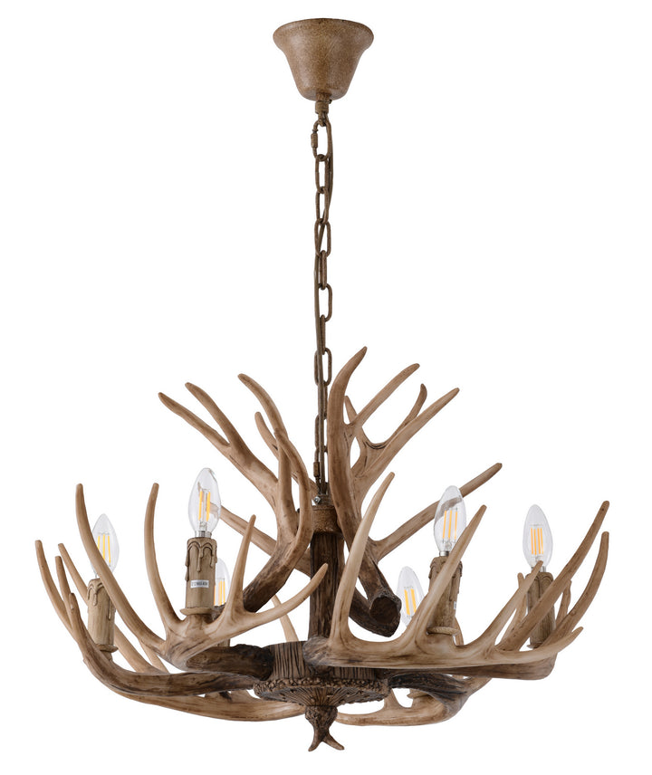 Bethel International Chandelier Light IL07 Chandelier Light - Brown