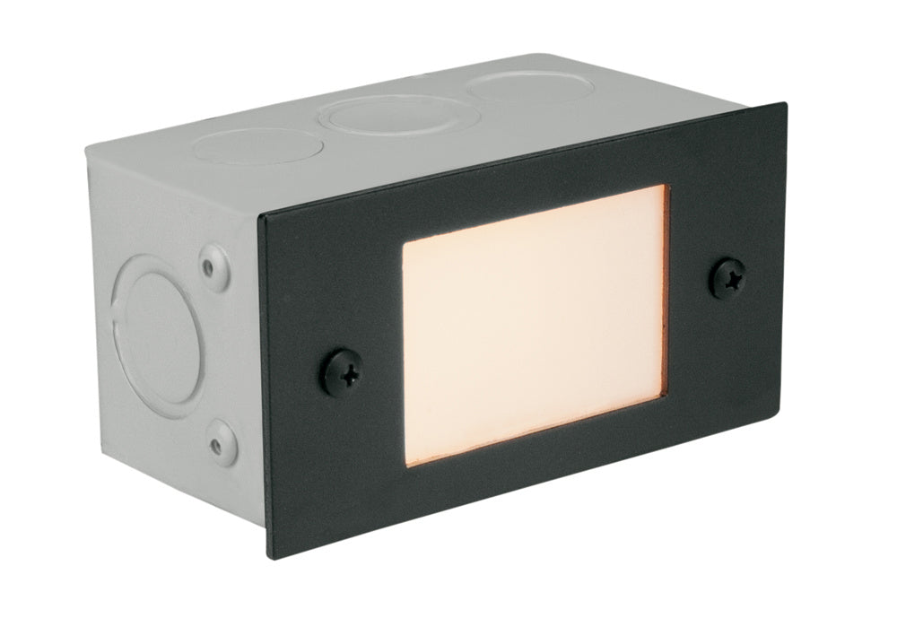 Corona Lighting CL-360-BK Architectural Step Light Landscape Light Black