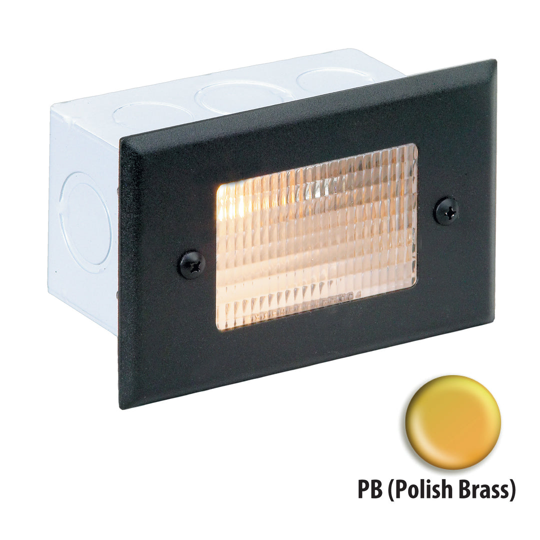 Corona Lighting CL-350-SI Value Step Light Landscape Light Brass - Polished / Cast