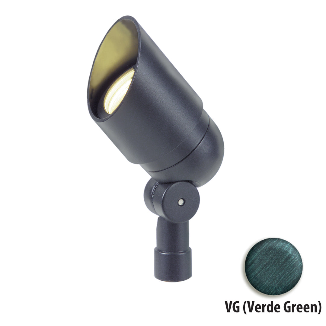 Corona Lighting CL-505-VG Value Bullet /W Shroud Landscape Light Verde
