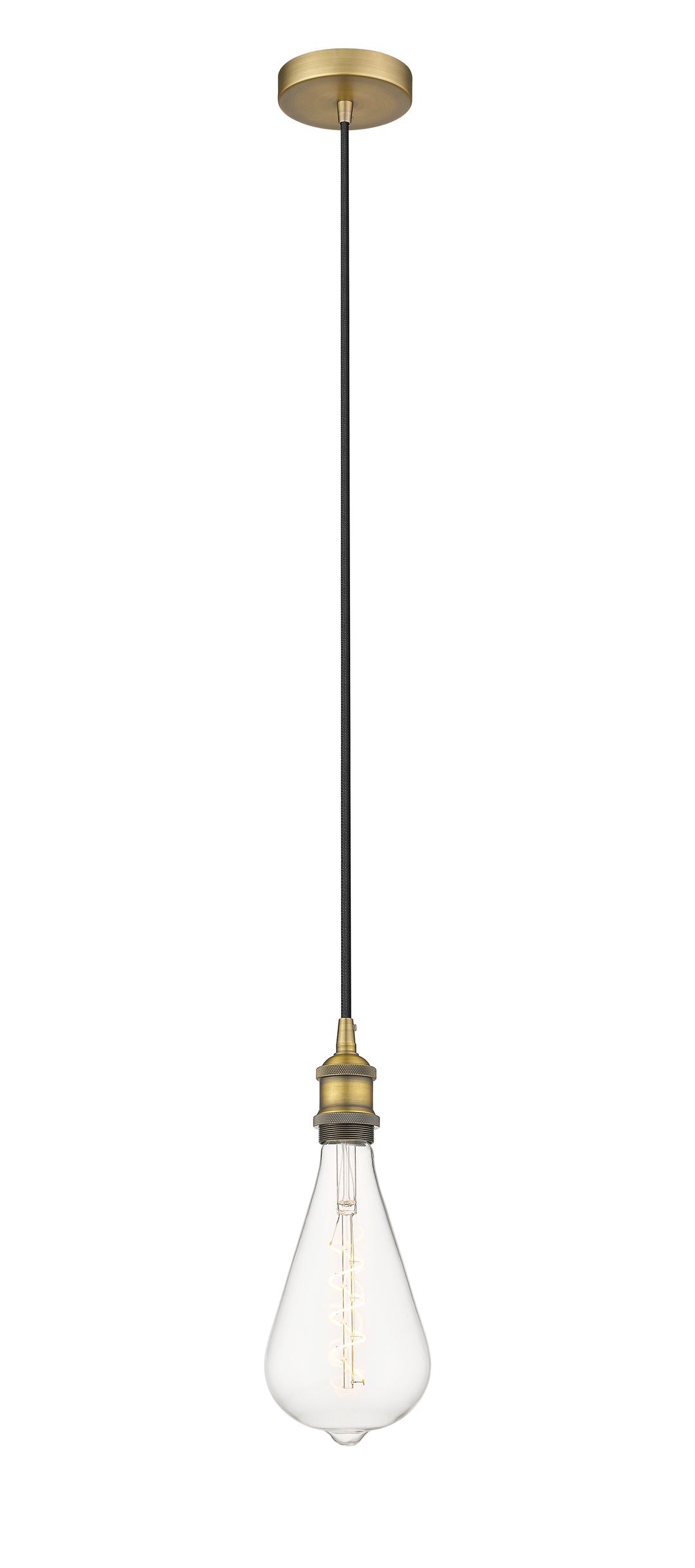 Innovations Edison 616-1P-BB-BB125LED Pendant Light - Brushed Brass