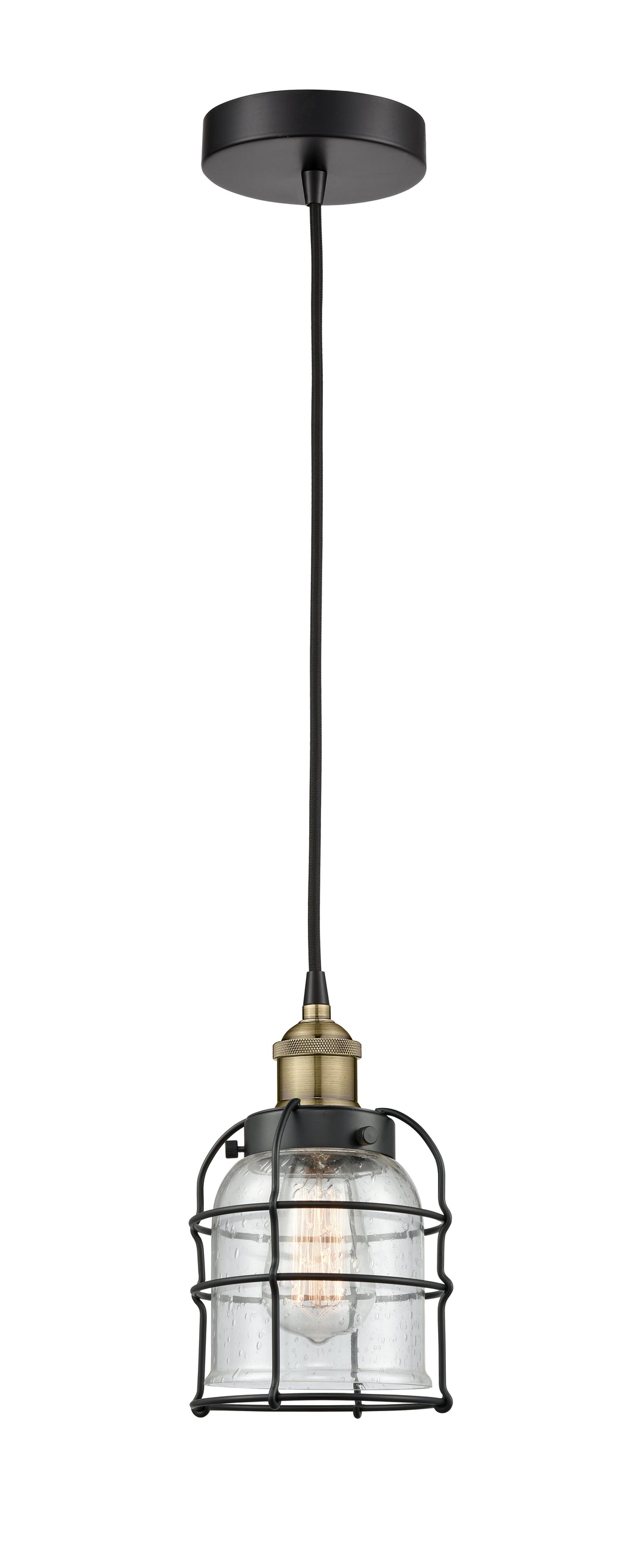 Innovations Downtown Urban 616-1PH-BAB-G54-CE Pendant Light - Black Antique Brass