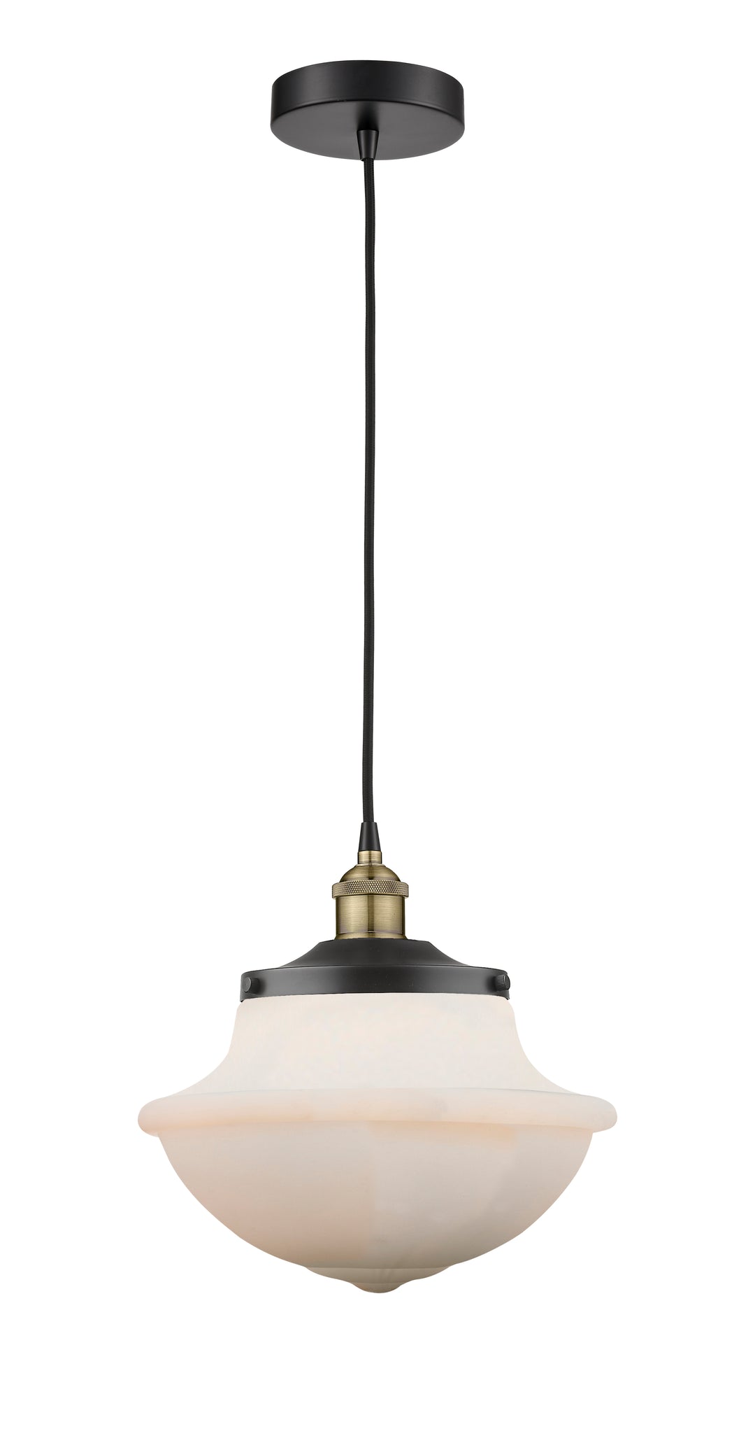 Innovations Downtown Urban 616-1PH-BAB-G541 Pendant Light - Black Antique Brass