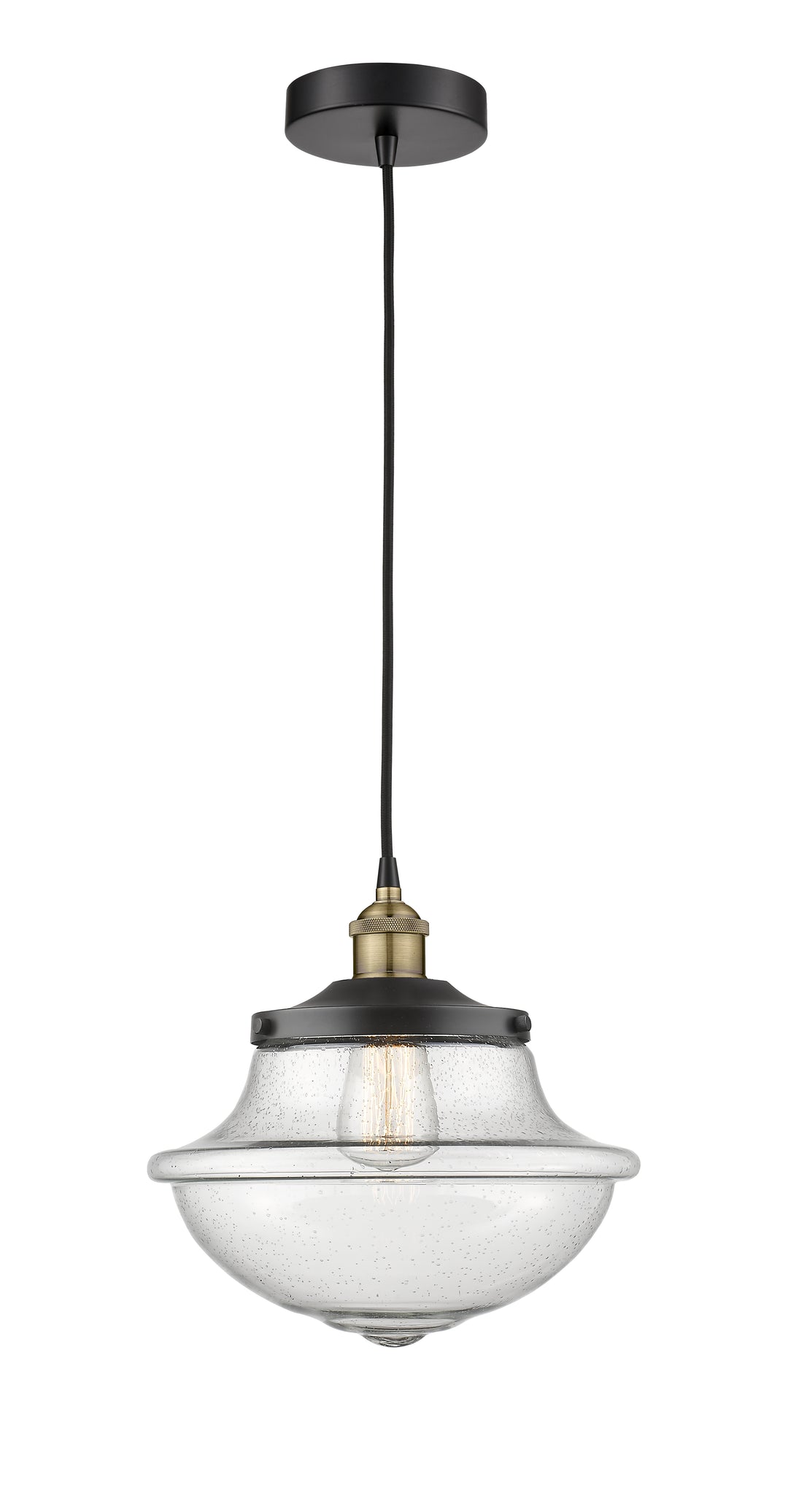 Innovations Downtown Urban 616-1PH-BAB-G544 Pendant Light - Black Antique Brass