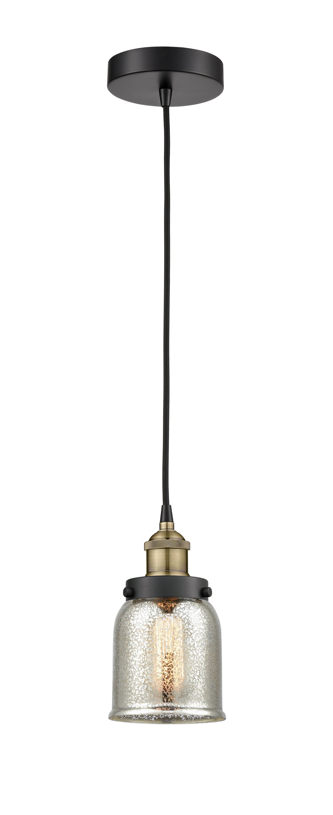 Innovations Downtown Urban 616-1PH-BAB-G58 Pendant Light - Black Antique Brass