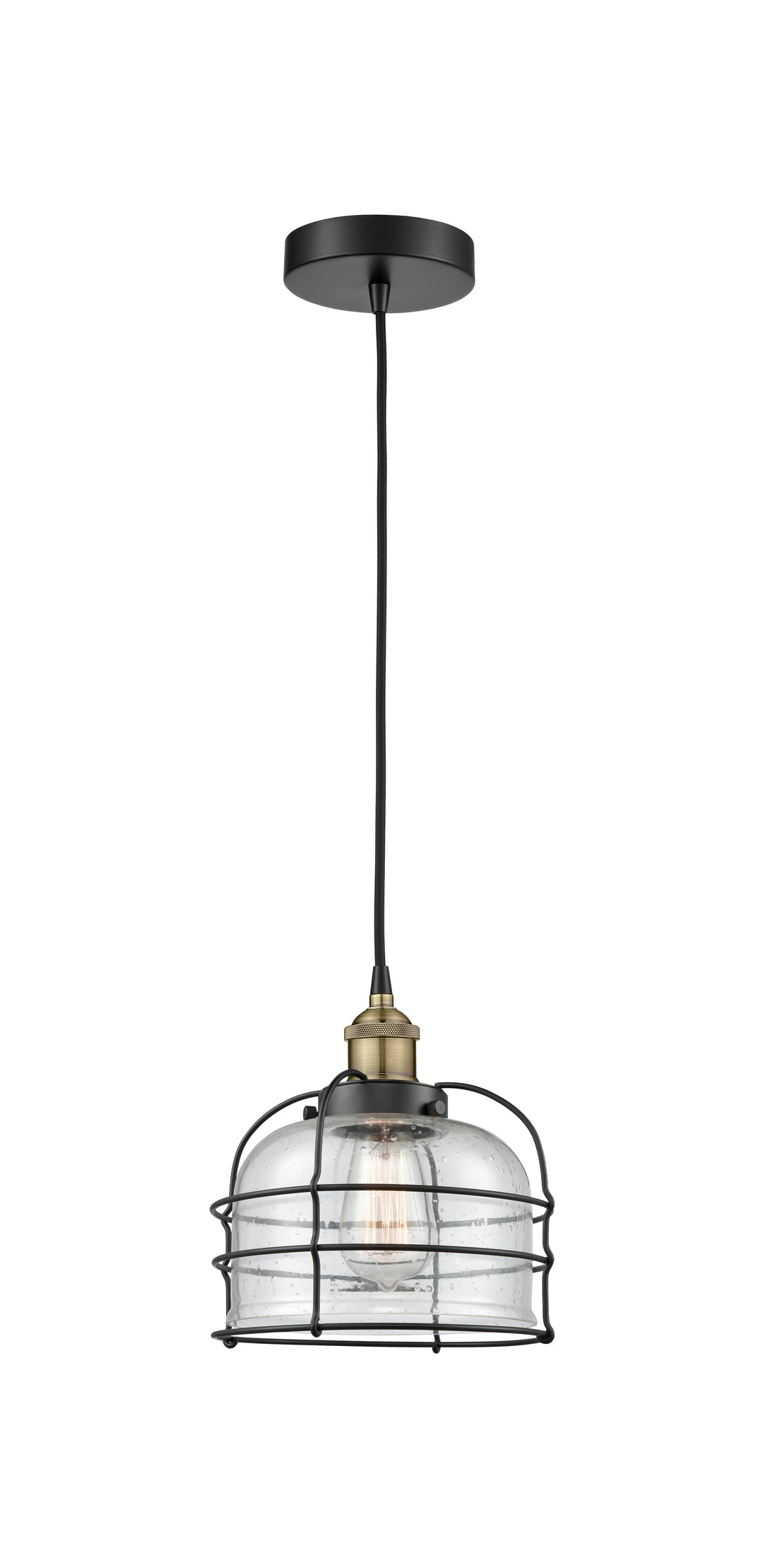 Innovations Downtown Urban 616-1PH-BAB-G74-CE Pendant Light - Black Antique Brass
