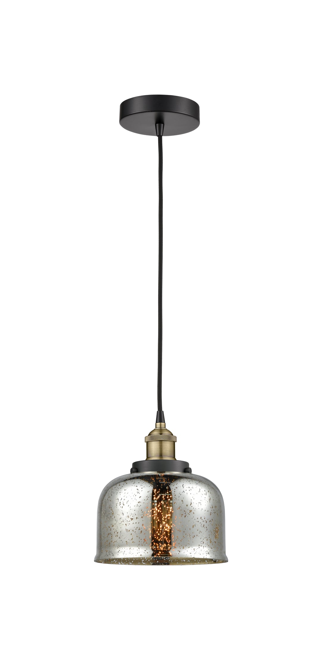 Innovations Downtown Urban 616-1PH-BAB-G78 Pendant Light - Black Antique Brass