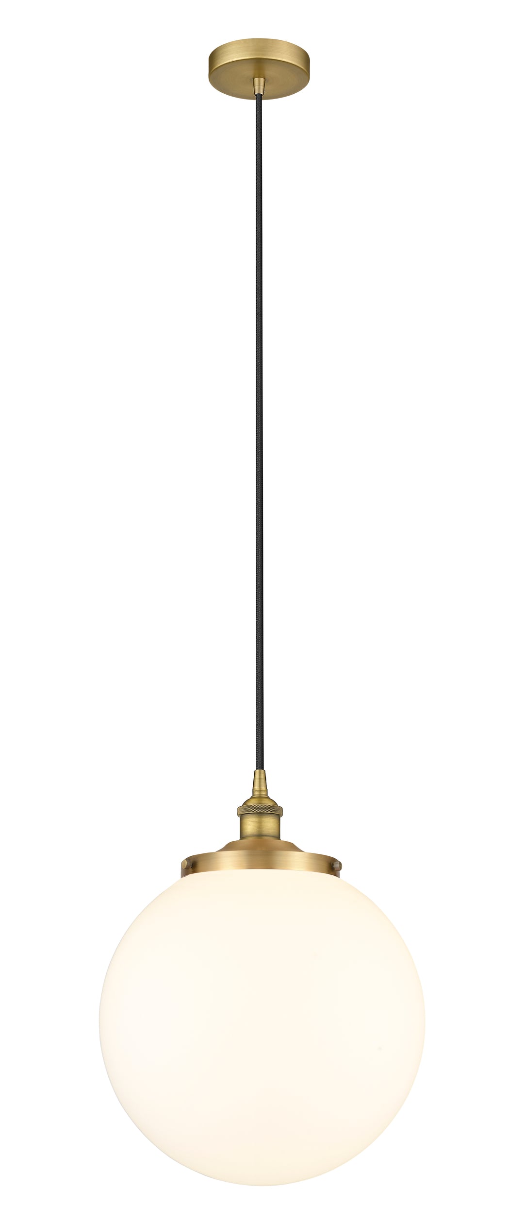 Innovations Downtown Urban 616-1PH-BB-G201-14 Pendant Light - Brushed Brass
