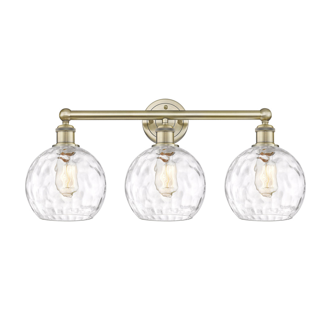 Innovations Downtown Urban 616-3W-AB-G1215-8 Bath Vanity Light 26 in. wide - Antique Brass