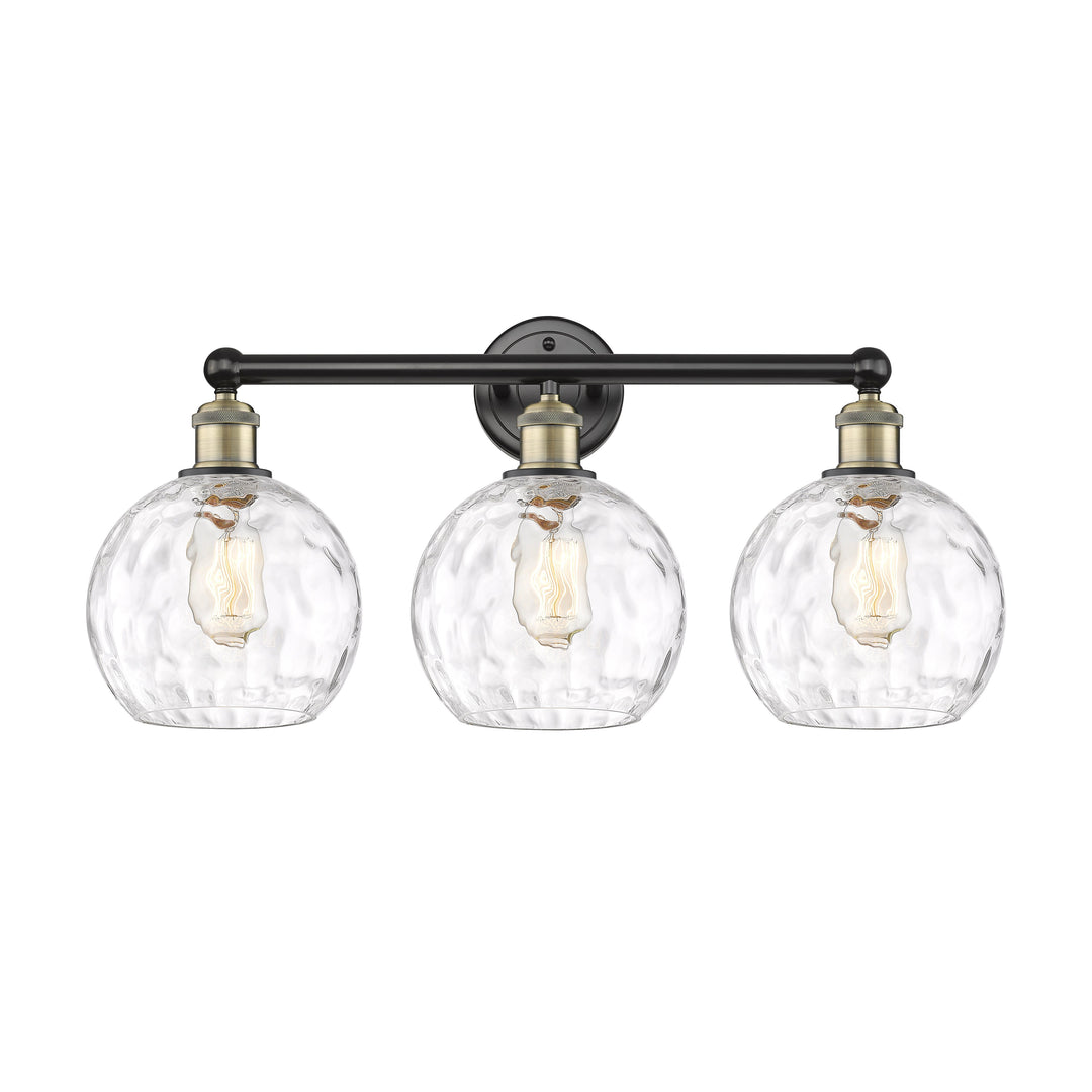 Innovations Downtown Urban 616-3W-BAB-G1215-8 Bath Vanity Light 26 in. wide - Black Antique Brass