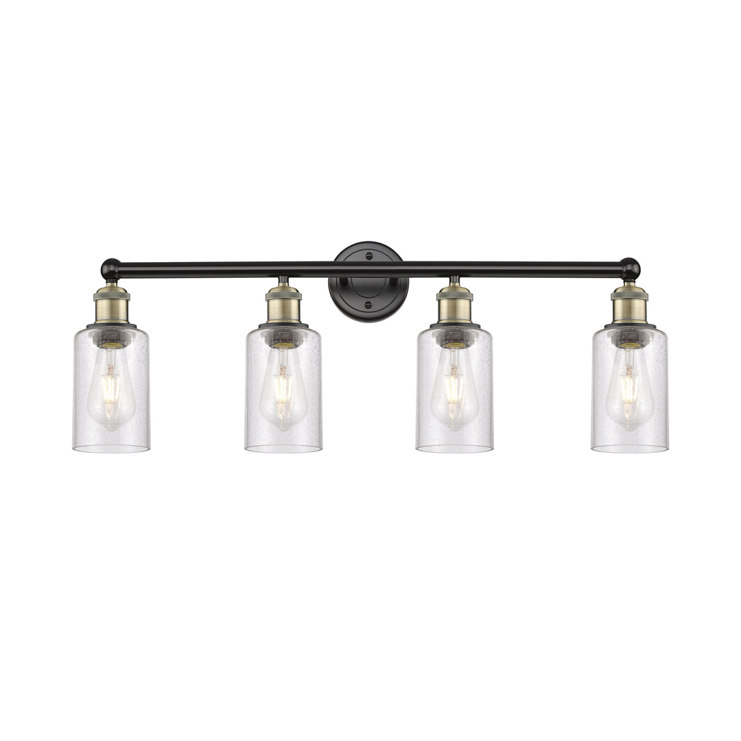 Innovations Edison 616-4W-BAB-G804 Bath Vanity Light 31 in. wide - Black Antique Brass