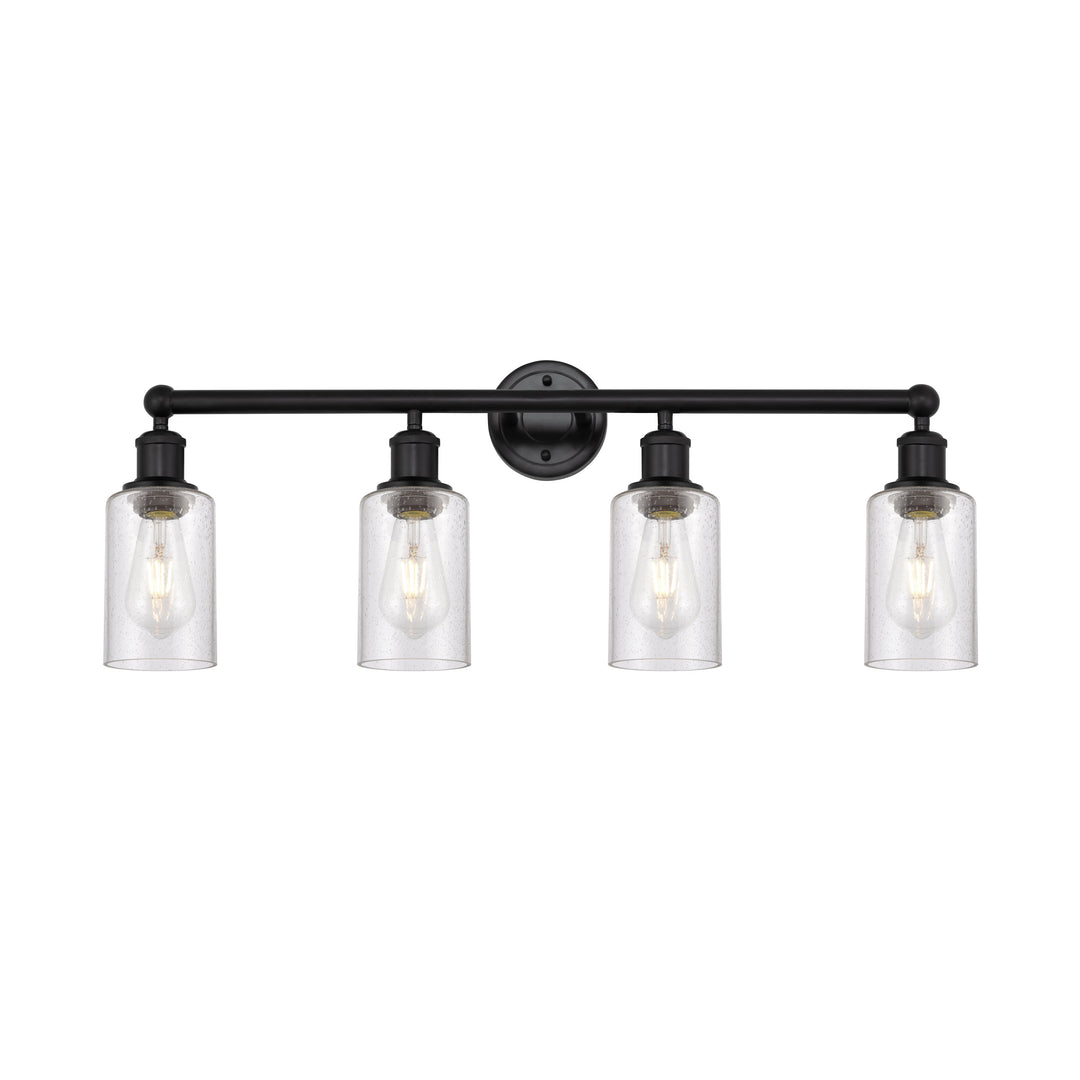 Innovations Edison 616-4W-BK-G804 Bath Vanity Light 31 in. wide - Matte Black