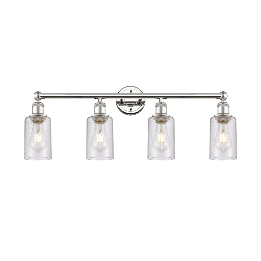 Innovations Edison 616-4W-PN-G804 Bath Vanity Light 31 in. wide - Polished Nickel
