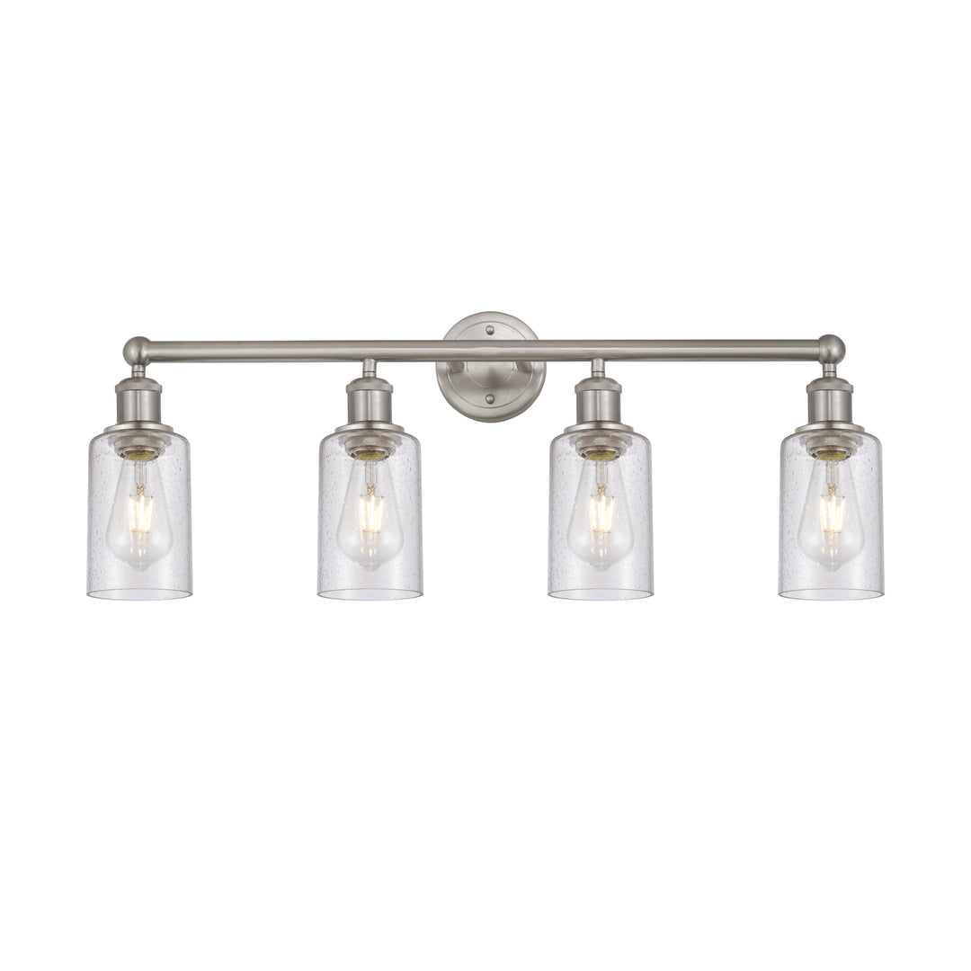 Innovations Edison 616-4W-SN-G804 Bath Vanity Light 31 in. wide - Brushed Satin Nickel