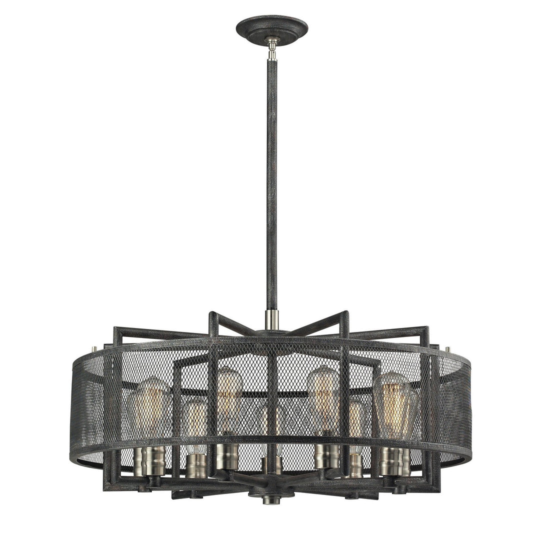 Elk Slatington 31239/9 Chandelier Light - Brushed Nickel