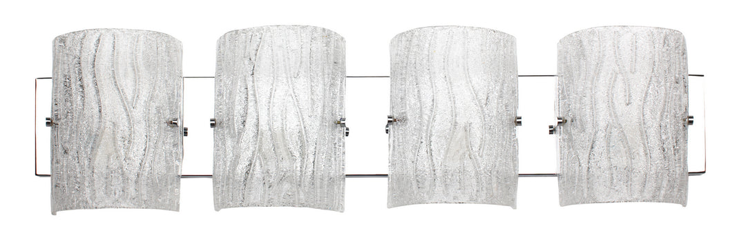 Varaluz Brilliance AC1104 Bath Vanity Light 32 in. wide - Chrome