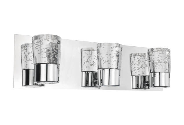 Kuzco Bathroom Fixtures 701133CH-LED Bath Vanity Light - Chrome