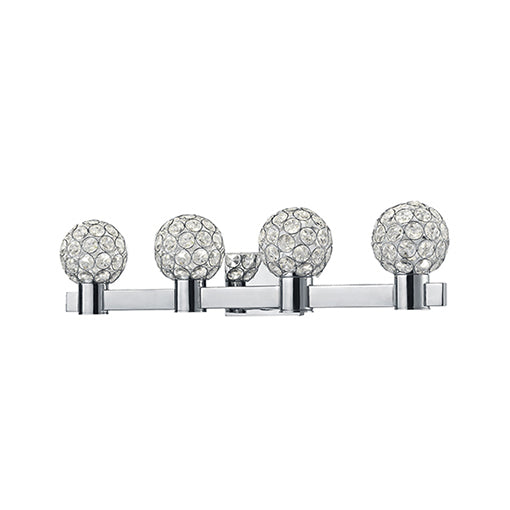 Kuzco Bathroom Fixtures 770004CH-LED Bath Vanity Light 32 in. wide - Chrome
