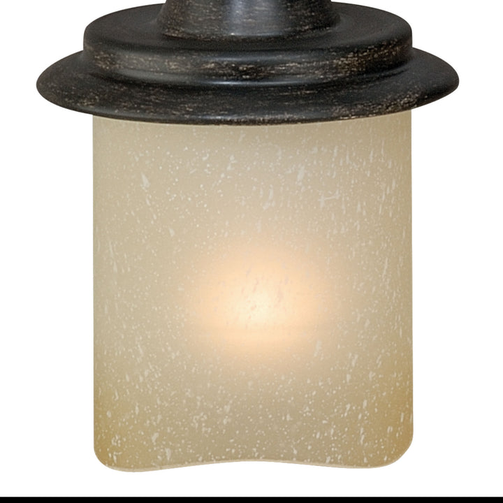 Vaxcel Halifax W0147 Bath Vanity Light 23 in. wide - Black Walnut