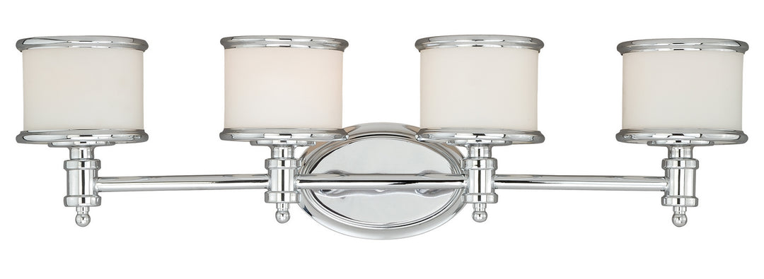 Vaxcel Carlisle W0149 Bath Vanity Light 31 in. wide - Chrome