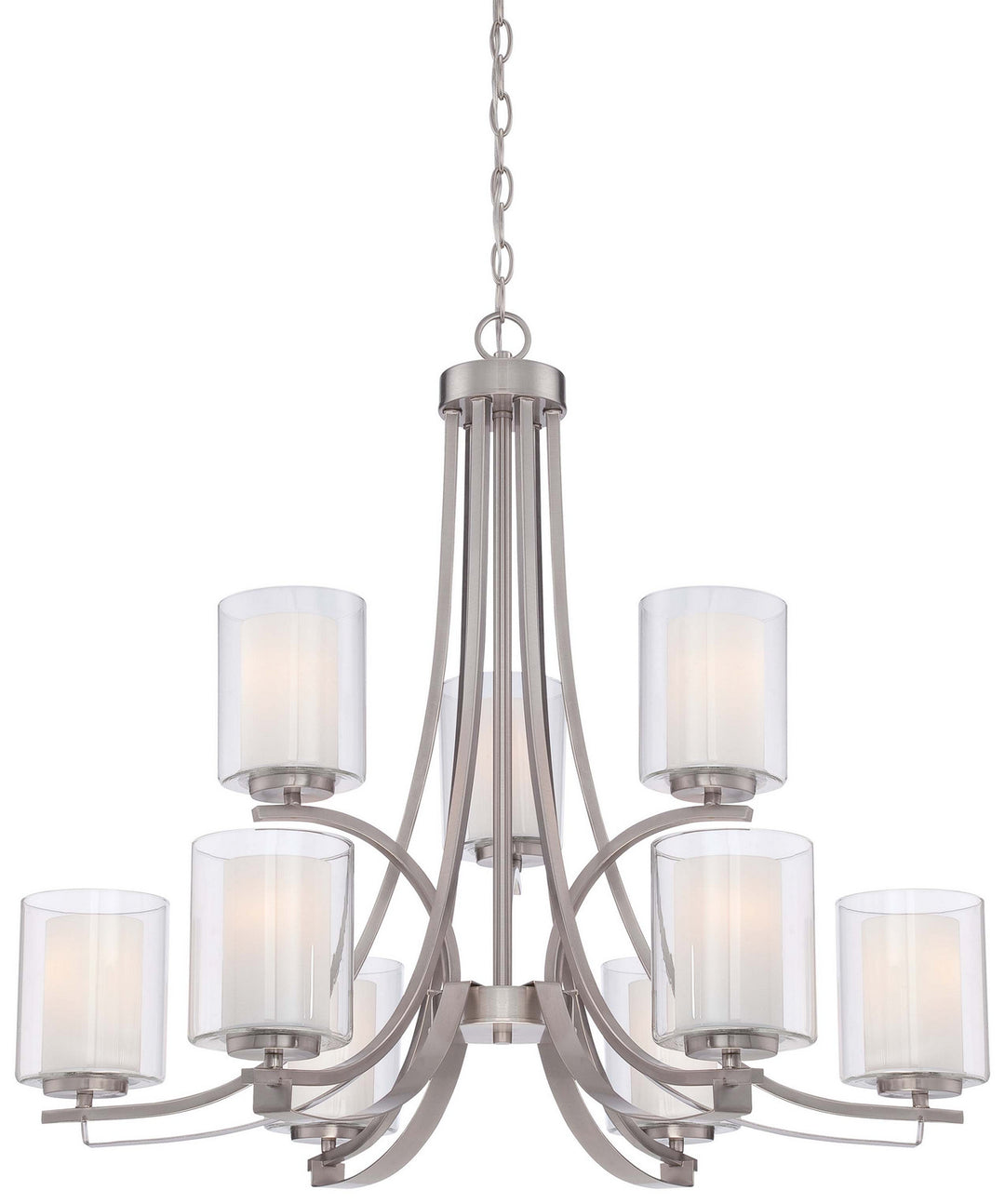 Minka-Lavery Parsons Studio 4109-84 Chandelier Light - Brushed Nickel