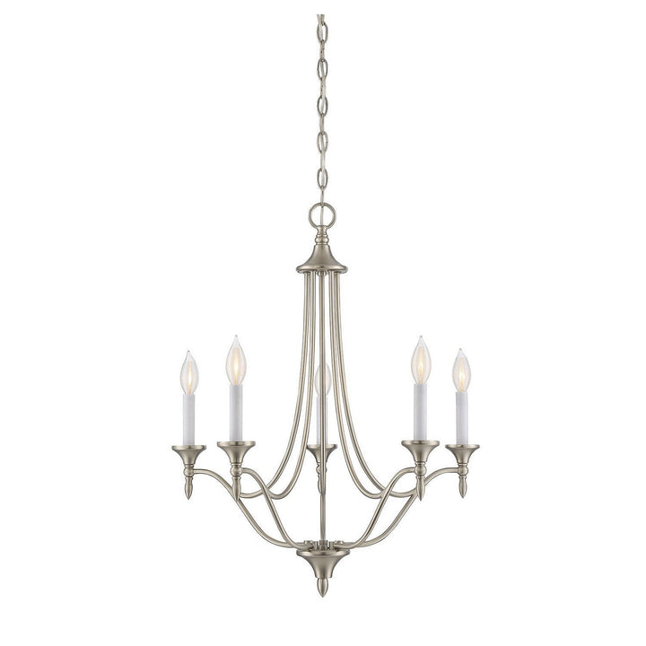 Savoy House Herndon 1-1008-5-SN Chandelier Light - Satin Nickel