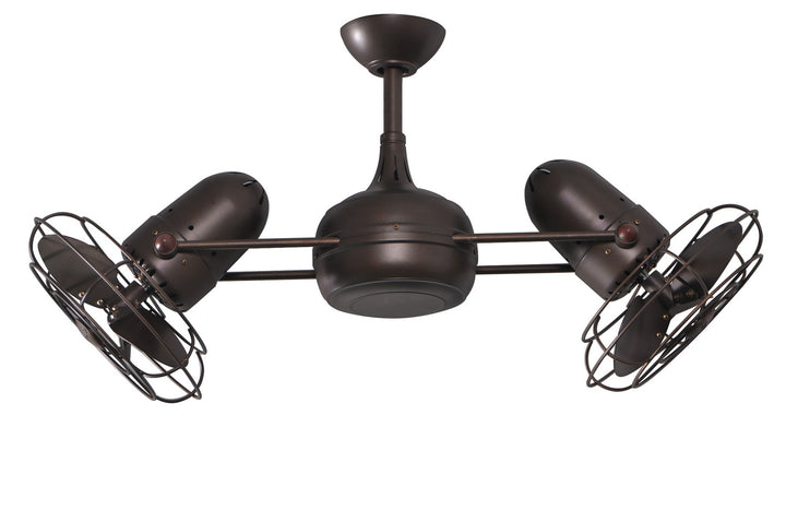 Matthews Fan Company Dagny DG-TB-MTL Ceiling Fan 13 - Textured Bronze, Textured Bronze/