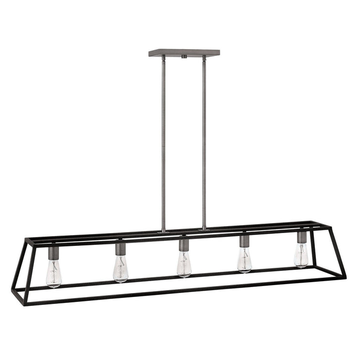 Hinkley Fulton 3335DZ Pendant Light - Aged Zinc